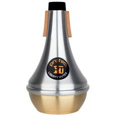 프로텍 트럼펫 와 리버티 음소거 알루미늄 모델 ML102, Straight / Brass Bottom, 1개