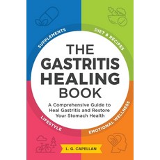 (영문도서) The Gastritis Healing Book: A Comprehensive Guide to Heal Gastritis and Restore... Paperback, L. G. Capellan, English, 9780578286983