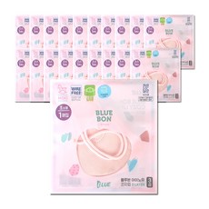 BLUEBON 孩童立體口罩 XS號, 粉, 1片, 20片