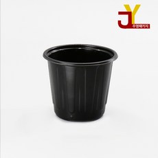 75파이 다용도 대 블랙 용기 100개, 1개