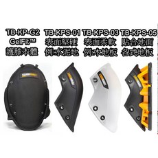 TOUGHBUILT GelFit系列 替換護膝外殼, 1個, TB-KPS-03(透明)