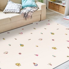 파크론 층간소음 유아 아기 거실 복도 매트 셀프시공 베란다 놀이방매트, 뽀로로 스윗_400x140x1.0cm, 뽀로로스윗