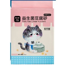 COCO 水魔素 木薯豆腐砂 2.8kg 1.5mm 貓砂, 1包, 抗臭益生菌豆腐砂7L, 無香