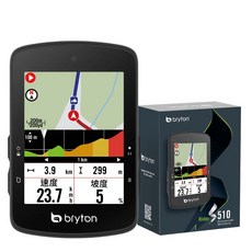 Bryton Rider S510 旗艦級觸控 GPS 自行車錶, 1個, S510E(單主機)