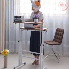 랄라온 스탠딩테이블 서서공부하는책상