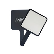 미바 사각 손 거울 블랙, 1개