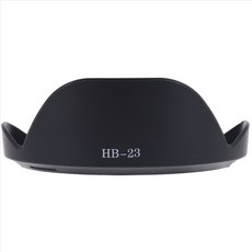 Nikon 10-24mm/17-35mm/18-35mm/12-24mm HB23과 호환용 HB-23 렌즈 후드, 1개, 검은색
