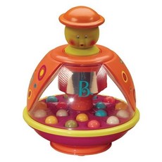 美國媽咪 B Toys 感統玩具 巴布扭扭平衡訓練玩具 (橘色) 兒童玩具, 1個