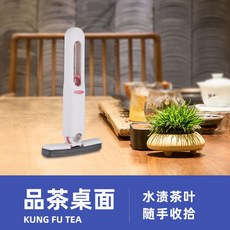 桌面拖布 迷妳小拖把 免手洗吸水棉頭, 1個, 手柄+棉頭（壹套）