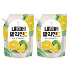 데이앤 깔라만시 원액, 1L, 2개