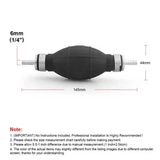 1개 펌프 6MM 모든 프라이머 보트 12MM 알루미늄 선박용 고무 8MM 10MM 핸드 자동차 라인 벌브