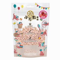 日初 Sunrise 美味關係小不點小饅頭 牛奶 DHA 起司 蘋果 狗零食, 1個, 草莓口味 袋裝(600g)