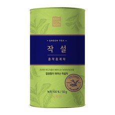 녹차원 중작증제차 작설 50g, 1