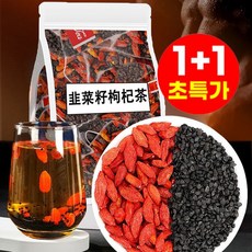 (3g × 40포) 남성 건강 케어 부추씨 구기자 차 가족 사무실 성인 남성 보건식품 건강차 음식음료 차 기타, 60g (3g × 20포)*2