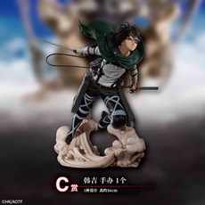 [발매] BANDAI 반다이 이치방쿠지 제일복권 진격의 거인 Hange 한지 피규어 C상 땅울림 스 한지 C상 땅울림, 정품 재고 있음  새 제품 및 미개봉, A.  C상 한지 조에, 1개