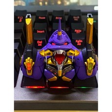 작은 메카닉 프라모델 머리 장식 / 키보드 꾸미기, EVA No. 1, 1개