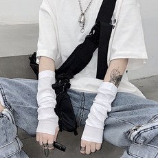 黑白條紋防曬袖套