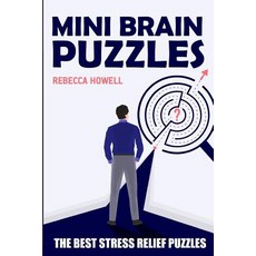 (영문도서) Mini Brain Puzzles: Triplets Puzzles - The Best Stress Relief Puzzles Paperback, Independently Published, English, 9781720227526