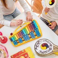 라온지니 가방 소고 전통놀이교구 민속놀이용품 전통교구