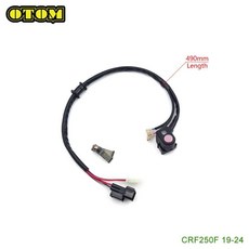 혼다 킬 스위치용 오토바이 온오프 엔진 정지 단추 CRF250F CRF110F 더트 바이크 액세서리, 1개