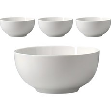 이와이엔스토리 보울 대접, 화이트, 4개