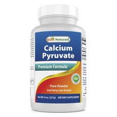 Best Naturals 丙酮酸鈣純粉, 1個, 227g