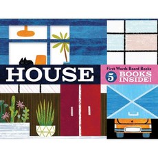House: First Words Board Books: 5 Books Inside! : First Words Board Books, Chronicle Books, 9781452167039, Michael Slack