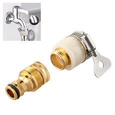 아이베란다 3중 3in1 수도꼭지 커넥터 3가지 연결방식, 1개