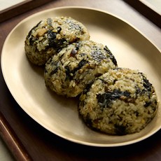 정성곳간 강순의 명인 전통 수제나물밥, 3개, 120g