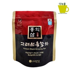 고려원 흑삼차, 1개, 20개입, 3g