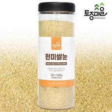 토종마을 현미쌀눈, 500g, 1개