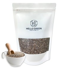 [체리쥬니] 헬로우그린 슈퍼곡물 치아씨드1kg(팩) 치아시드 (0804-K-ETR) cha*85635Qx, 1kg, 1