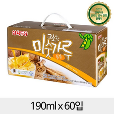 (삼육두유)삼육 미숫가루두유 파우치, 190ml, 1개