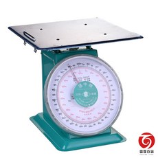 建中牌 120KG 指針秤，超大秤面設計，讀數清晰，堅固耐用，適用於廚房與商業計量