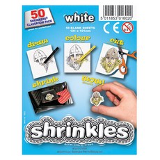 슈링클스 마술종이 미니 클래스룸팩, 화이트, 1개