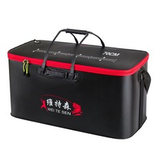 물고기통 삐꾸통 낚시통 대형 밑밥통 양동이 살림통 방수 대물 활어통 55cm 블랙, 대물 활어통 60cm+산소펌프