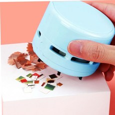 소형청소기 책상 미니 청소기 연필가루 지우개똥 원형 79000EA 1EA, 블랙_x000D_