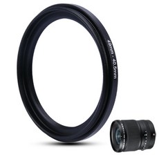 금속 스텝 다운 링 필터 어댑터 - 405mm 37mm UV CPL ND 렌즈 후드 나사 등 모든 것과 호환 가능, 49mm to 40.5mm, 1개