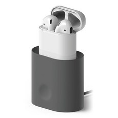 elago AirPods 充電盒立架, 灰, 1個