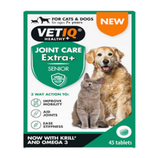 벳아이큐 조인트케어 시니어(독과 캣) 45정, 뼈/관절강화