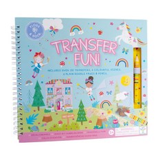 FLOSS & ROCK 魔法轉印畫本，英國品牌兒童轉印畫冊，激發創意美術玩具, 1個, 彩虹仙子