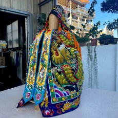 平價月眉麟龍袍_黑色，柔軟吸水舒適浴袍，居家SPA必備, 1個, 其他尺寸諮詢詢問（勿下單）