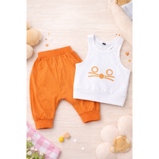 유아 캐릭터 나시 반바지 세트