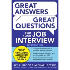 Great Answers Great Questions for Your Job Interview, McGraw-Hill