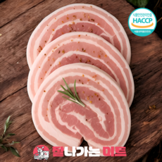 국내산 한돈 돼지고기 서초갈비 꽃삼겹살 1kg(500g/2팩) 청정돈 (냉동) [잘나가는 미트], 500g, 2개