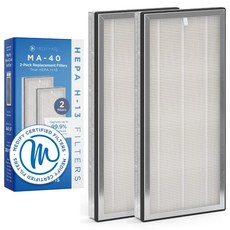 유발 물질 산불 먼지 냄새 꽃가루 반려동물용 메디파이 MA-40 교체 필터 | 프리필터 트루