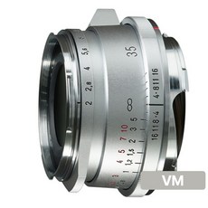 [정품등록시 5만 포인트 3년 보증] 보이그랜더 ULTRON Vintage Line 35mm F2 Aspherical II VM 마운트 (라이카 M 호환) Silver