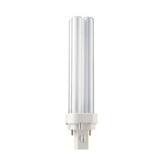 필립스 콤팩트램프 PLC 18W 4Pin, 전구색(830), 1개