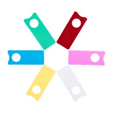 TW 식물 네임텍 정원 미니 라벨 50p 줄기 꾸미기 화단, PP, 50개입