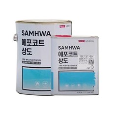 삼화페인트 에포코트 상도 회색 3.5L 실내바닥용 에폭시 페인트, 1세트